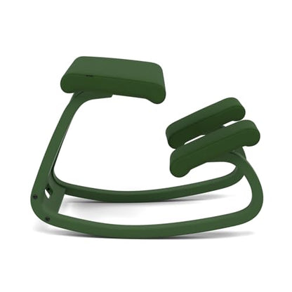 Varier Ergonomic Kneeling Chair, Rocking Knee Stool for Home Office Desk - color: Forest