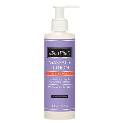 Bon Vital Original Massage Lotion, Non-Greasy, Moisturizes Dry Skin, 8 oz - size: 8oz
