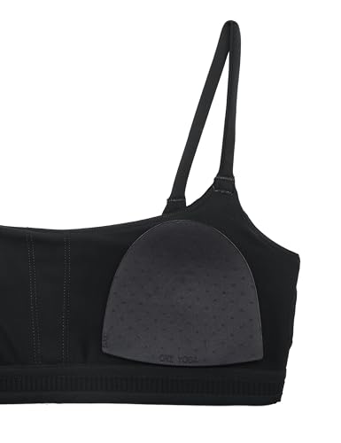 CRZ YOGA Butterbreeze Scoop Neck Sports Bras - color: Black, size: X-Small