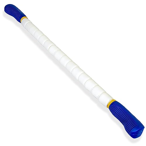 The Original Massage Stick - Self Myofasical Release Muscle Roller Stick - 24" Original Body Stick - color: Body Stick (Blue)