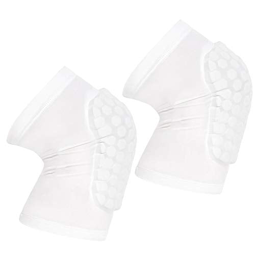 PISIQI Compression Collision Avoidance Knee Sleeve - color: White, size: Large