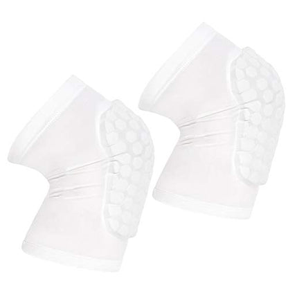 PISIQI Compression Collision Avoidance Knee Sleeve - color: White, size: Large