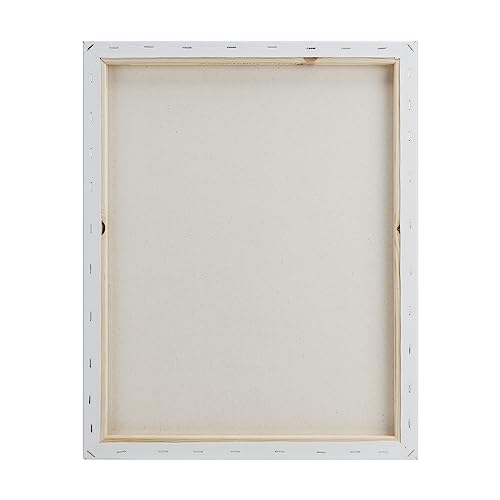 Stretched Canvas Packs - Multipack Low Cost Stretched Canvas for Artists, Painting, Professionals, & More! - [50 Pack - 5x7] - size: 5x7" - 50 Pack