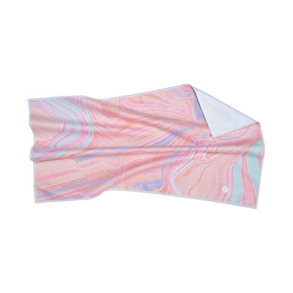 yogadesignlab | The Hand Towel | Premium Non Slip Hand Towel | Designed in Bali | Colorful Eco Printed + Quick Dry + Soft | Hot Yoga, Bikram, Ashtanga, Sport, Barre, Travel (Pearl) - color: Pearl