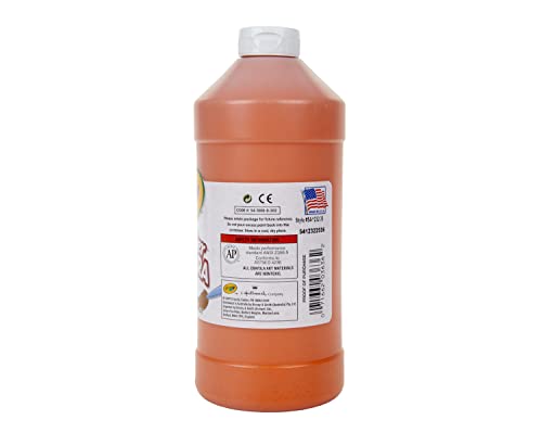 Crayola Tempera Paint, Orange Kids Paint, Art & School Supplies, 32oz - color: Orange