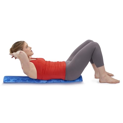 OPTP PRO-Roller Soft Density Foam Roller – Half-Round, Blue, 36"L x 3"H - color: Blue 36" X 6" X 3" Half-round