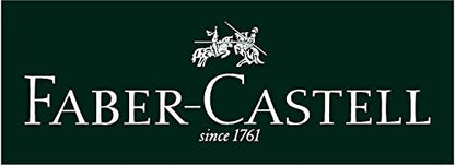 Faber-Castell pencils, Castell 9000 Artist graphite 6B pencils for sketch, drawing, shading, art supplies - box of 12