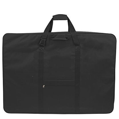 Premium Art Portfolio Case - 32" x 42" - Soft Sided - Steel Frame - Waterproof & Tear Resistant - Artwork, Photography, Sketch, LCD, Monitor, Solar Panel - Shoulder Straps & Handles - size: 32x42