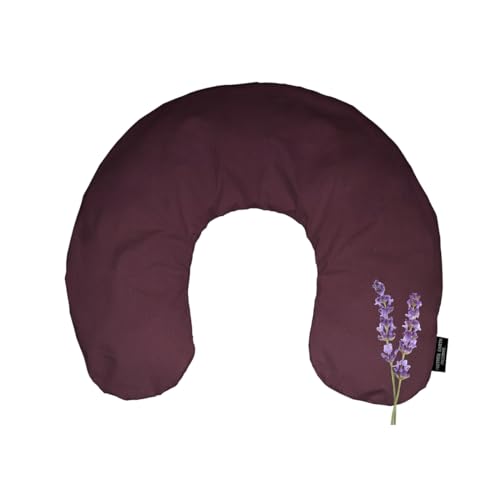 Mother Earth Pillows Large Triggerpoint Pillow for Neck and Shoulders (Eggplant - Soothe Herbal Blend) - color: Eggplant - Soothe Herbal Blend
