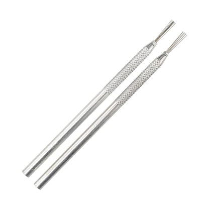 2Pack Clay Needle Tools, Wire Feather Texture Tool for Ceramic Polymer Pottery Clay Sculpting, Texturing, Modeling