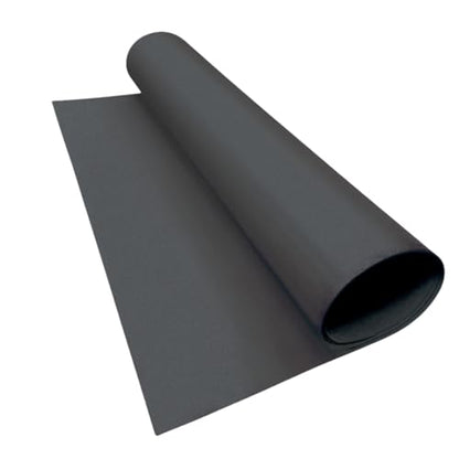 LotusFoam EVA Foam Sheet 3mm – 44"x 85" Craft Foam for Cosplay, Costumes & DIY, High Density 130 kg/m3, Heat Shapeable, Paintable, 35 Colors (Dark Grey) - Dark Grey - color: Dark Grey