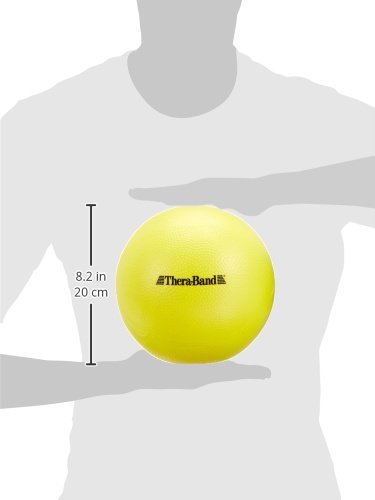 THERABAND Mini Ball, Small, Yoga, Exercise, Balance, Physical Therapy, S - style: Original