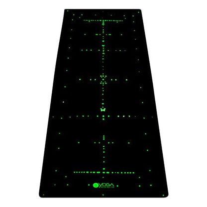 YOGA DESIGN LAB | The Combo Yoga Mat | 2-in-1 Mat+Towel | Eco Luxury | Ideal for Hot Yoga, Power, Bikram, Ashtanga, Sweat | Studio Quality | Includes Carrying Strap! - color: Boho Glow, size: 3.5mm