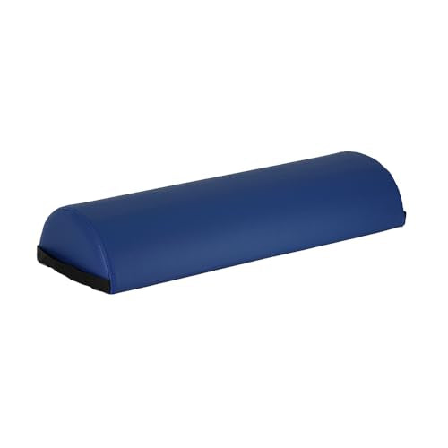 Physical Therapy/Massage Table Positioning Bolsters 26" x 9" x 4.5" (Blue, Jumbo Half Round) - color: Blue, size: Jumbo Half Round