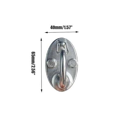 Heavy Duty Fitness Workout Resistance Band Wall Anchor and Wall Anchor Screw Fittings Suitable for Strength Training Physical Exercises in Home Gyms - color: Circlip Wall Anchor