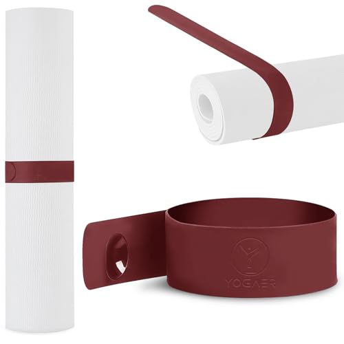 Yoga Mat Carrier Strap, Adjustable Thick Straps Sling for Carrying Large Mats, Stretching Band - color: 1pc Slap Band Red
