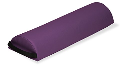 EarthLite Massage Bolster Pillow Half Jumbo, 29in Length x 9in Width x 4.5in Height - color: Amethyst
