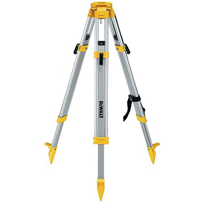 DEWALT Tripod Stand, Heavy Duty, Construction Tripod, Built-In Strap for Easy Transport on Jobsites (DW0737)