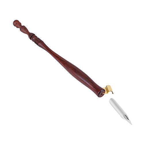 Oumefar Rosewood Nib Pen rawing Pen Holder Calligraphy Oblique Dip Pen Artist