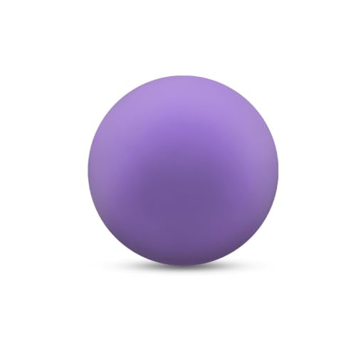 Massage Ball Lacrosse Ball for Myofascial Release, Massage Deep Tissue for Back, Neck, Foot Trigger Point Therapy, Full Body Muscle Knots, Relieving Muscle Pain (Purple) - color: Purple