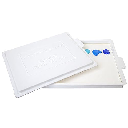 Masterson Sta-Wet Handy Palette Airtight Paint Palette Keeps Paint Fresh for Days, 8.5 by 7 Inches, Made in USA