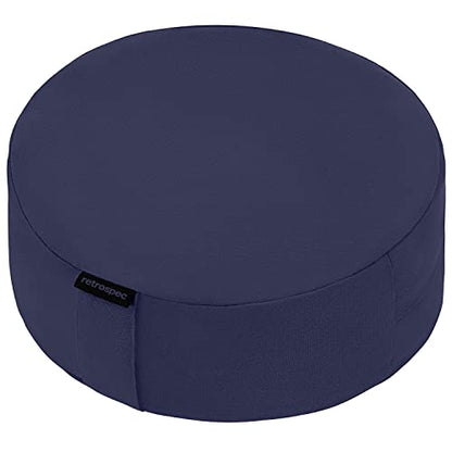 Retrospec Sedona Meditation Cushion, Buckwheat Pillow, Meditation Pillow - color: Midnight, size: 1 Count (Pack of 1)