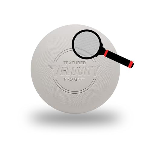 Velocity Pro Grip Lacrosse Balls - 6, 12, 18, 60 and 120 Packs - Certified for Youth, Club, High School, CLA, and College Game Play - color: White, size: 12 Balls