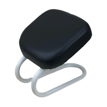 Kneeling Meditation Stool Chair Sturdy Ergonomic Compact Adults Comfortable Gift Seat Meditation Bench for Studio Praying, Black - color: Black