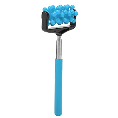 Ymiko Telescopic Massage Stick for Men and Women – Granular Body Roller for Neck, Back, Legs, Sky Blue