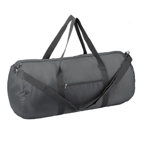 Vorspack 20-24-28 Inches Foldable Gym Bag, Duffel Bag for Men Women - color: 28 Inches Grey, size: 28 INCHES