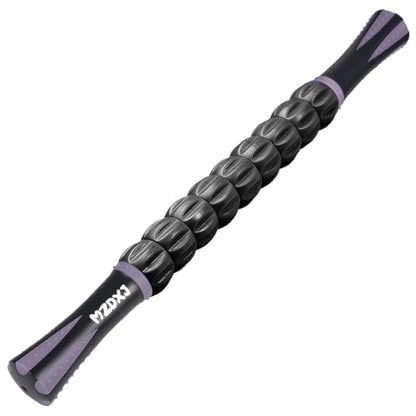 Muscle Roller Massage Roller Stick- (Dark Purple) - color: Dark Purple