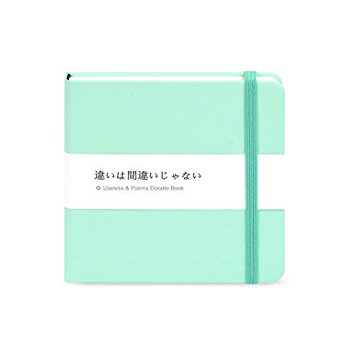 5x5" Sketchbook,Pocket Hardcover Notebooks,Sketch Books for Drawing Writing | 80gsm Blank Pages,96Sheet/192Pages,PU Leather Cover,Portable Small Size for Sketching,Diary Memo Planner.Green - color: A-PU-green