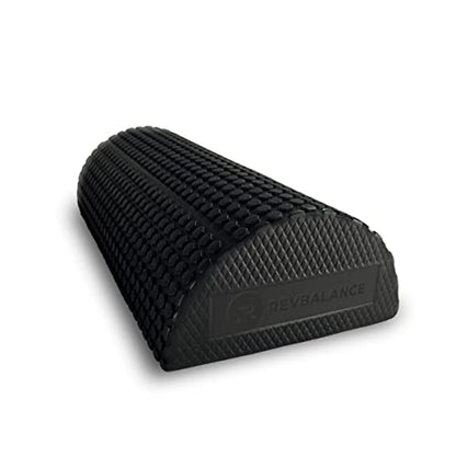 Revbalance Adjustable Wobble Cushion and High Density Rocker Combo for Balance Training, Recovery, and Physical Therapy