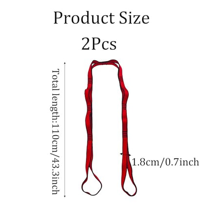 Daisy Chain Straps - color: Red