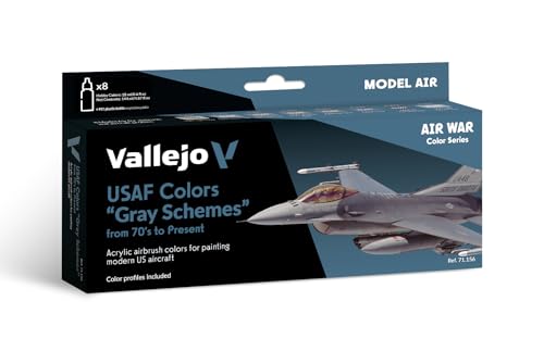 Vallejo USAF Colors 70S to Now Model, 17ml