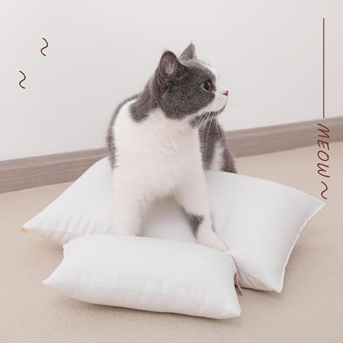 NTBAY Toddler Pillows, Set of 2, 13"x18", Light Taupe - color: Light Taupe, size: 13"x18"