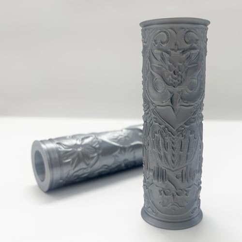 Pottery Clay Owl Texture Roller,Polymer Molding Art Hand Rollers Tools,Embossing Pattern Rolling Pins for DIY Crafts Making,4.1 Inches,Owl,1 Piece - color: Owl