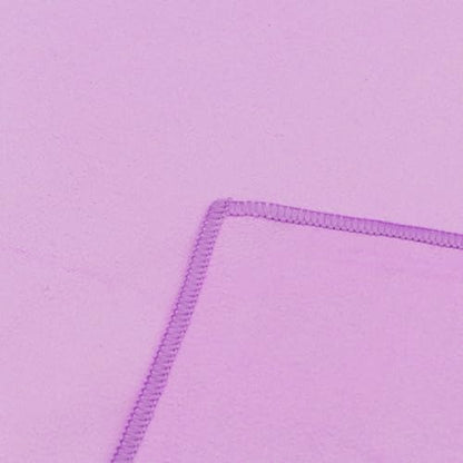 Eunzel Hot Yoga Towel Non Slip Yoga Mat Towel Non-Slip Sweat Absorbent Microfiber Towel for Hot Yoga, Pilates and Workout 72" x 26.5", Purple - color: Purple