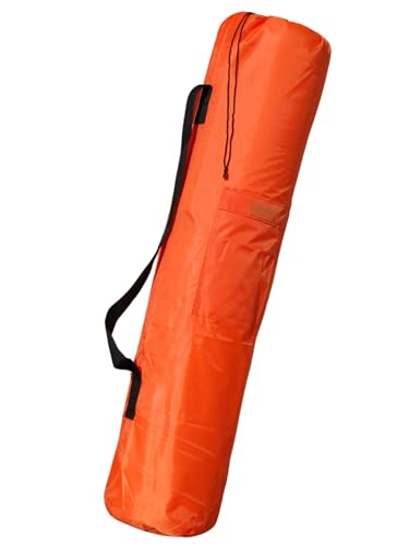 43"x9"x9" (Orange, L) Replacement Bag for Folding Camping Chair, Camp Chairs, Hammock, Yoga Mat, Beach Chair, Umbrella, Tent Bag 420D Oxford Polyester Fabric w/Side Pockets - color: Orange, size: Large 43"x9"x9"