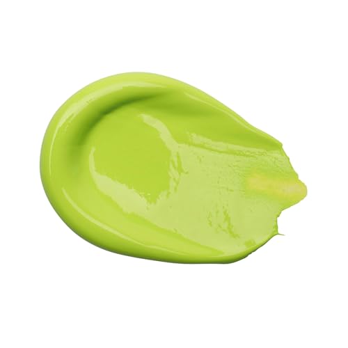 Liquitex BASICS Acrylic Paint, 4-oz Tube, Brilliant Yellow Green | Medium Viscosity, Satin Finish, Lightfast, Fine Art Pigments, Range of Opacities, Easy Blending - color: Brilliant Yellow Green, size: 4 Fl Oz (Pack of 1)