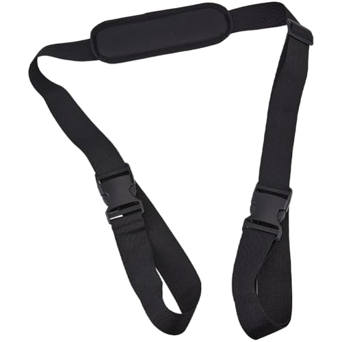 GORGECRAFT 122-200cm Chair Carrying Strap Black Adjustable Camping Beach Chair Backpack Anti-Slip Shoulder Straps Replacement Universal for Foldable Bikes Scooter Backpacking Picnics Outdoor Fishing - color: Black