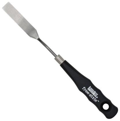 Liquitex Professional Freestyle Small Painting Knife, No. 7 | Rustproof Stainless Steel Knife Blade, Non-Slip Ergonomic Handle for Grip, Riveted Handle for Durability - size: Small, style: No. 7