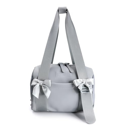 FASTFAIRY Small Gym Shoulder Bag For Women: Black Purse Handbags - Millennials Gen Z Fitness Enthusiasts - color: Grey