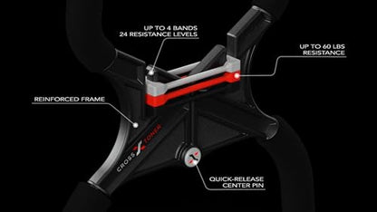 MX1 Portable Strength Trainer – Full Body Resistance Training System with Adjustable Bands, 100+ Exercises, Compact Home Gym – Up to 60 lbs Resistance
