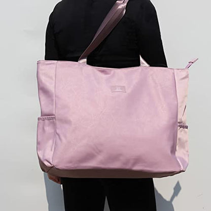 ESVAN LARGE BEACH BAG Water Resistant Lightweight 20 inch Women Oversize Tote Bag for Gym Beach Travel Pool Yoga Nurse - color: A03