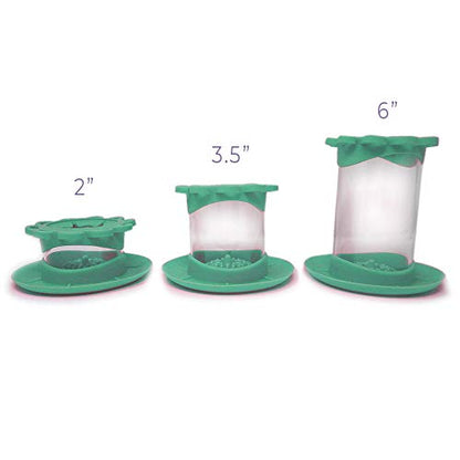 Ultimate Rinse Cup Paint Brush Cleaner, Mug (4 in), Green | Non-Spill Paint Water Cup & Brush Cleaner, Brush Holder, Squeegee Lips & Drip Tray, Acrylic, Watercolor, Art Supplies - color: Green, size: Mug