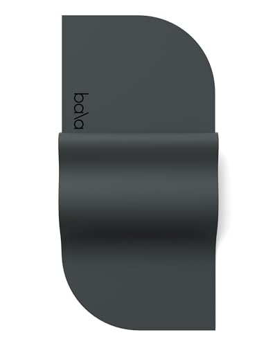 Bala Yoga Mat for Home Gym, Non-Slip Exercise Mat for Home Yoga - color: Charcoal, style: Deco Mat - 5mm