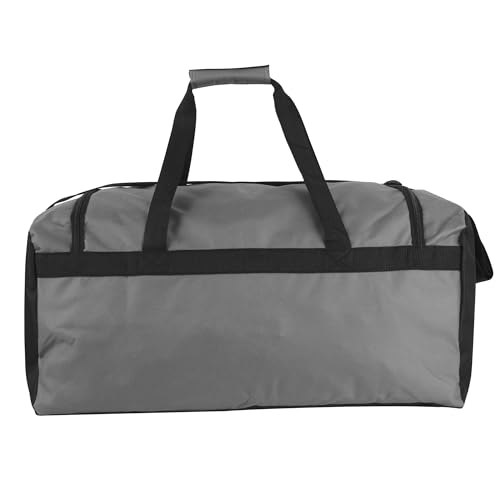 40 Liter, 22 Inch Reflective Duffle Bag with Shoulder Strap for Men, Women, Travel - color: Grey