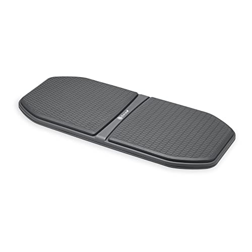 Gaiam Evolve Balance Board Standing Desk, Anti Fatigue Wobble Board for Home Office, Physical Therapy, Exercise Equipment, Stability Rocker for Constant Movement, Increase Focus, Floor Mat Alternative