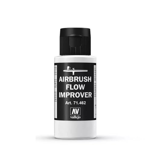Vallejo - Airbrush Flow Improver for Acrylic Paints 60 ml (2.02 fl.oz.) - style: Airbrush Flow Improver 60 ml (2.02 fl.oz.)